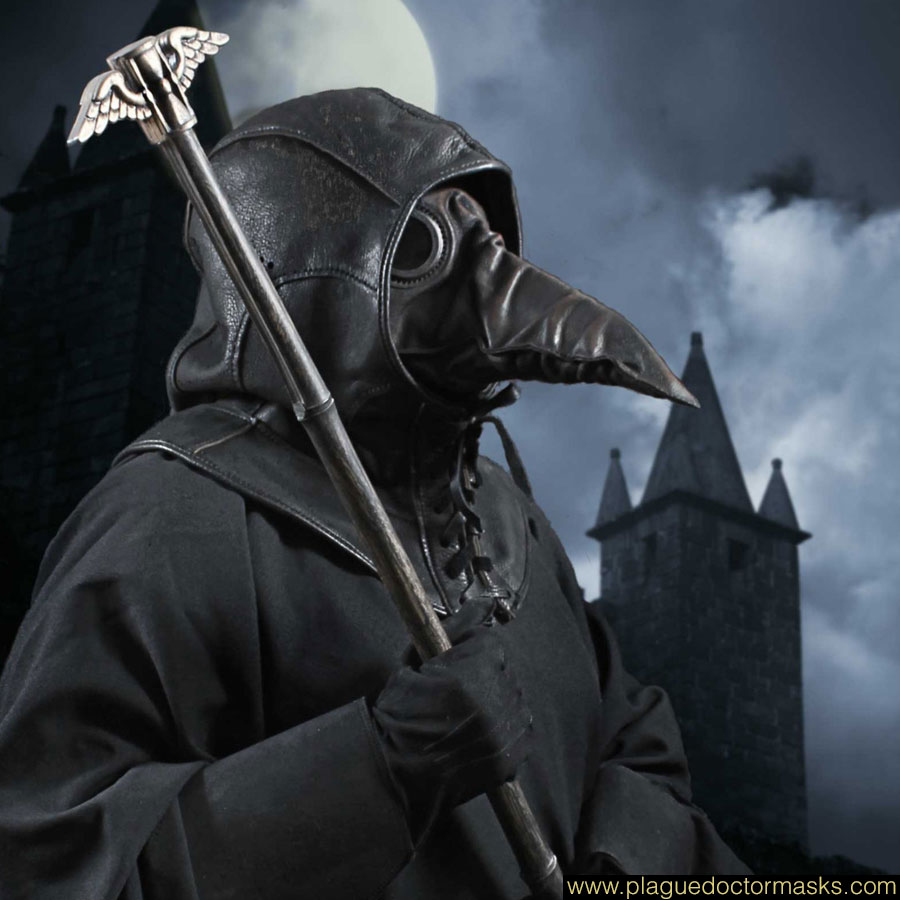 support i tilfælde af fangst Plague Doctor Mask For Sale, Handmade Leather Mask Costume Cosplay