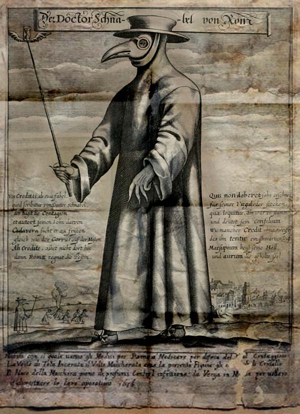 was the plague doctor real