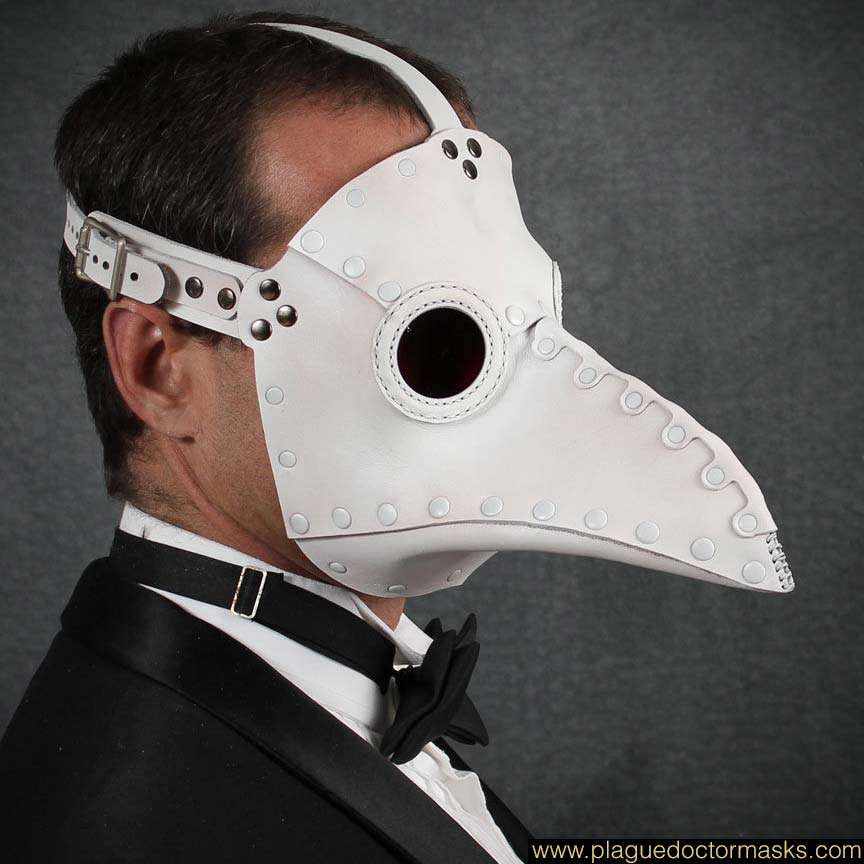 Máscara de de la Peste de Blanco - Plague Masks