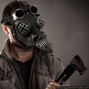 Plague Doctor Masks For Sale: Steampunk Yersinia Pestis Mask