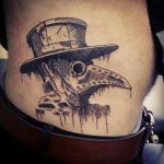 plague doctor tattoo