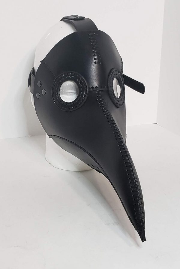 Handmade Leather Plague Doctor Mask For Sale