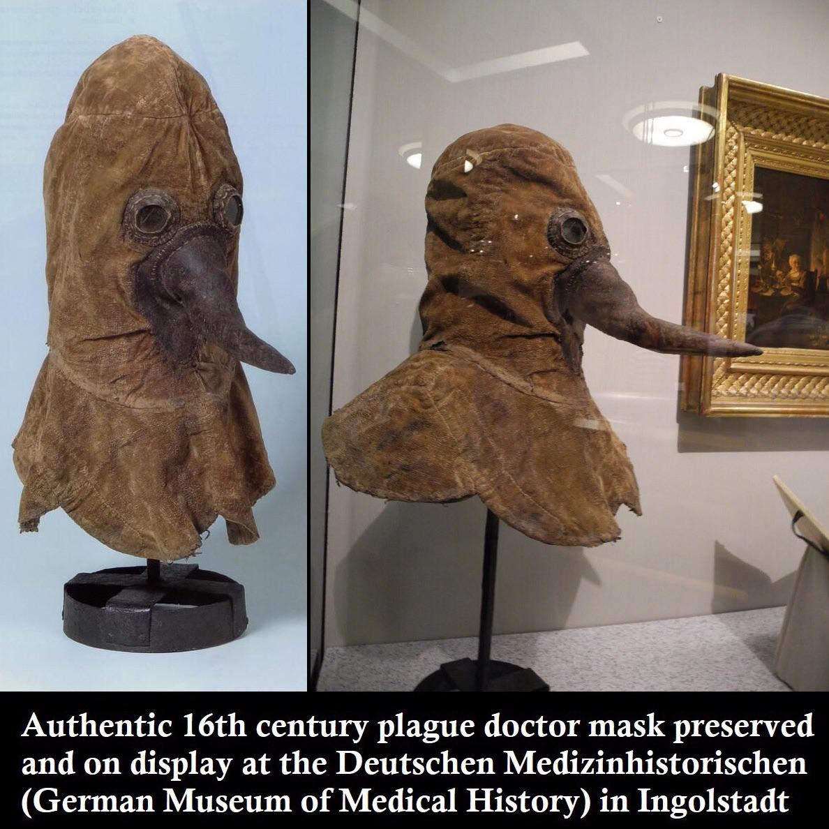 What do plague doctors symbolize?